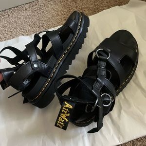 Dr Marten Buckle Sandal